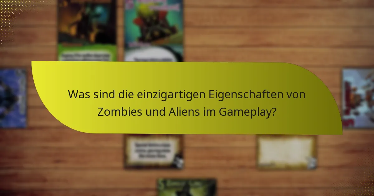 Welche taktischen Strategien können mit der Zombie-Alien-Kombination eingesetzt werden?
