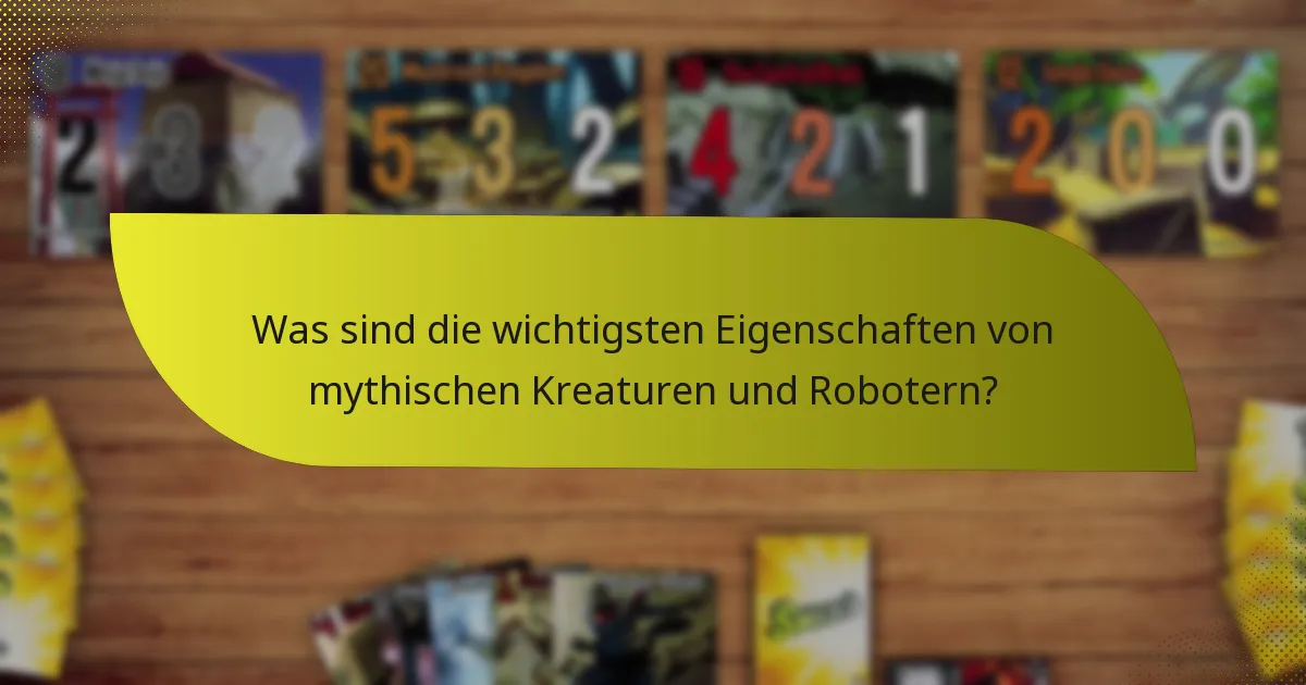 Welche Taktiken können beim Einsatz von Kombinationen aus mythischen Kreaturen und Robotern angewendet werden?