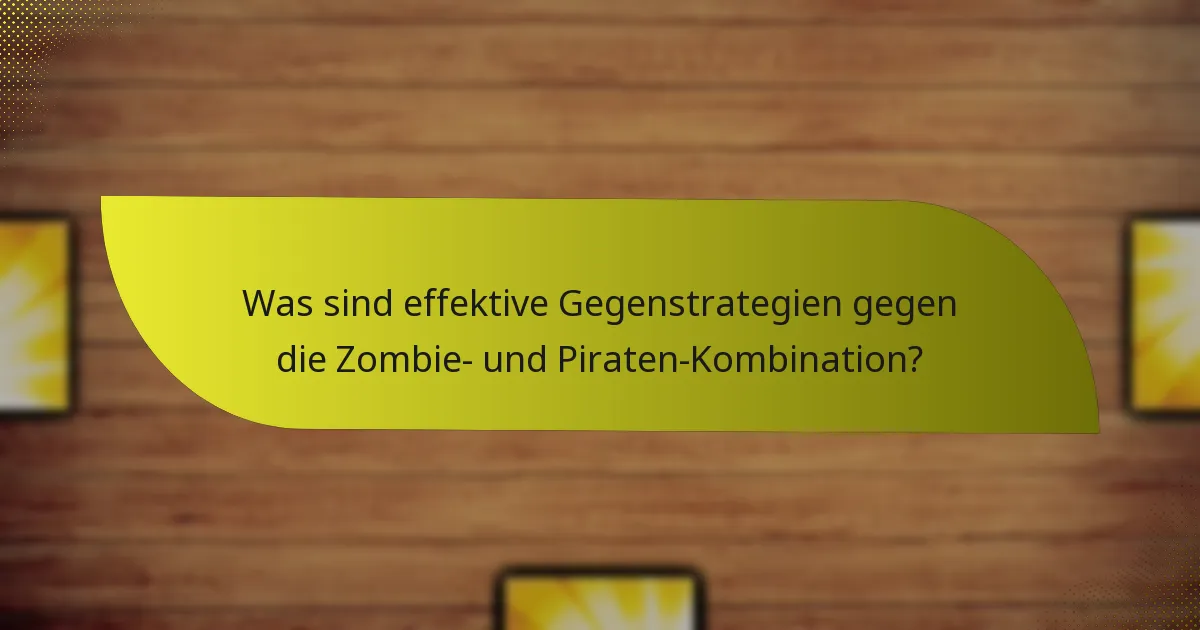 Wie schneidet die Zombie- und Piraten-Kombination im Vergleich zu anderen Fraktionen ab?