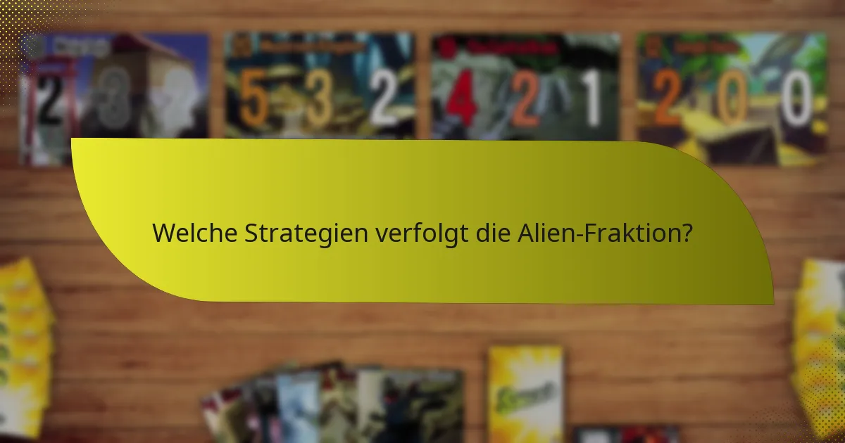 Wie vergleicht sich die Alien-Fraktion mit anderen?