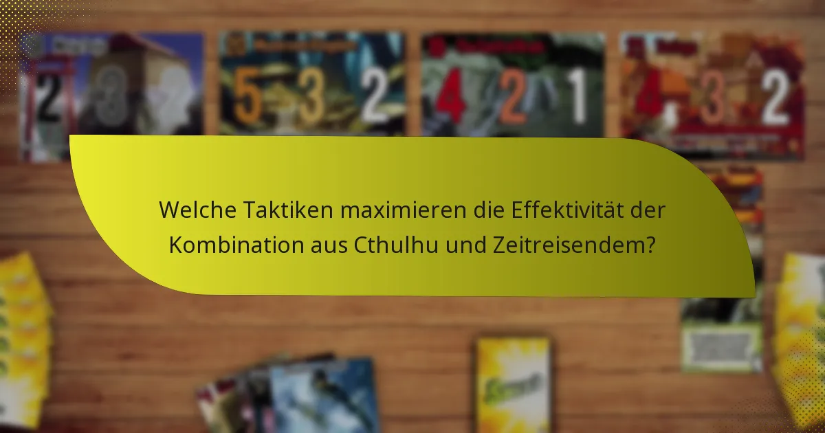 Welche anderen Charakterkombinationen sind mit Cthulhu und Zeitreisendem vergleichbar?