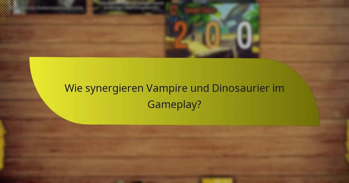 Wie vergleicht sich die Vampir- und Dinosaurier-Kombination mit anderen Charakterkombinationen?